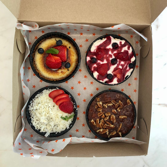 Caja con 4 postres